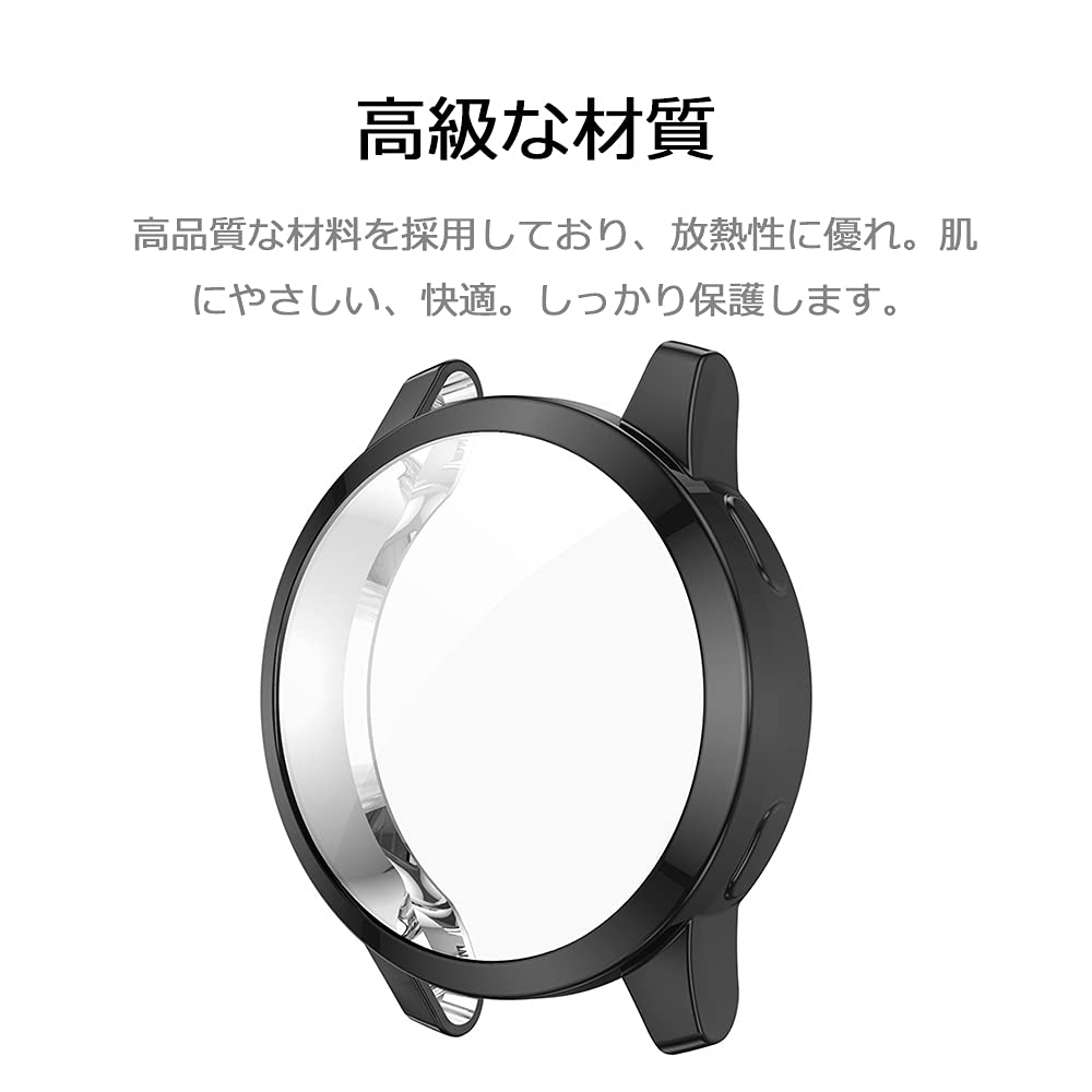 Miimall【3色入り】対応Garmin(ガーミン) Venu 2s/vivoactive 4s 40mm専用ケース ガーミン Venu 2s カバー ソフト TPU材質 ぴったり対応 擦り傷防止 軽量 防衝撃 Garmin Venu 2s 保護ケース バンパー