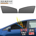 BLUESEATEC トヨタ プリウス 30系 遮光 メッシュカーテン マグネット式 サンシェード サイド用 H21.5-H27.12 PRIUS 30 運転席...