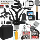 Gurmoir 対応Gopro Hero12/Hero11/Hero10/Hero9防水ケース付きの全セットの必須アクセサリキット、Go pro 12 11 10 9のアクションカメラビデオアクセサリキット(PT10)