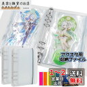 COZENRE アクリルスタンド 収納 ホルダー アクスタ 専用 ファイル 2個- 最大20個収納可能 落下防止 ホビー用収納ケース 持ち運び 収納 付箋付き サイズ:L