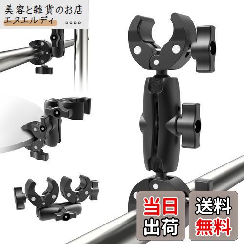 【Taisioner】スーパーダブルクランプ マウント ダブルクランプ ダブルハサミマウント ウェアラブルカ..