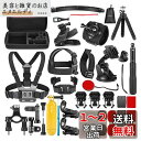 NEEWER 50 in 1 アクションカメラアクセサリーキットコンパチブルGoPro Hero 13 12 11 DJI OSMO 4 3 2 Insta360 X4 X3 SJCAM AKASO VicTsing APEMAN Campark Sports DV GP-10アクションカメラポールマウント付き