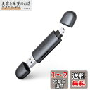 Anker USB-C & USB-A PowerExpand 2-in-1 SD 3.0 カードリーダー SDXC/SDHC/SD/MMC/RS-MMC/Micro SDXC/Micro SD/Micro SDHC/UHS-I 用/iPhone 15 Android その他各種機器対応