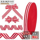 PH PandaHall ストライプリボン 幅20mm×45m メダルバンド 手芸 服飾 ラッピング ちょう結び リボン ハンドメイド DIY プレゼント ギフト包装用 装飾DIYクラフトソーイング 紅白リボン
