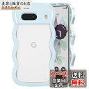 QLTYPRI Google Pixel7a ケース クリア ウェーブ ピクセル 7A ソフト TPU うねうね 透明 ケース おしゃれ 韓国 可愛い 薄型 軽...