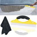 Phyxiul 洗車用水切りワイパー 高機能水切りワイパー 拭き取り時間大幅短縮 シリコンワイパー 洗車用スクイージ 洗車セット