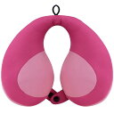 AZAMIA ネックピロー 子供用 旅行枕 首枕 キッズ 頭全体サポート トラベルピロー U型枕 通気性よい 携帯枕 飛行機 車 自宅 バス オフィス 旅行用 まくら(ピンク))