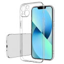 エトワール iPhone13 mini ケース クリア 透明 ソフト TPU 薄型 軽量 耐衝撃 レンズ周り保護 5.4インチ (13mini)