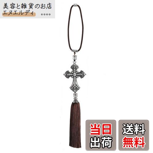 ルームミラー用 十字架 車内 キラキラ カーミラー アクセサリー プレゼント 内装 飾り 雑貨 お守り 風水 車内アクセサリー 吊り バックミラー 装飾 ドレス...