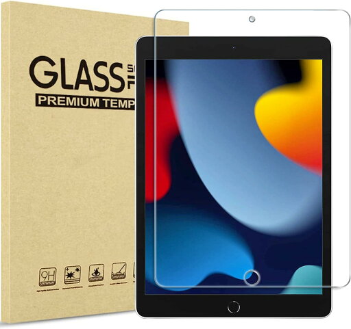 ProCase iPad 9世代 フィルム 10.2インチ 8世代・7世代適用 全面吸着タイプ 硬度9H クリア強化ガラス 貼る工具付き (1枚) ProCase iPad 9世代 フィルム 10.2インチ 8世代・7世代適用 全面吸着タイプ 硬度9H クリア強化ガラス 貼る工具付き (1枚)