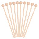 KDSSYFT 木琴 バチ 2本1組 木製 スティック 木琴 楽器 マレット チャイム ベル パーカッション 楽器 編鐘用 木琴用バチ (10本セット)