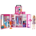 バービー(Barbie) ドリームクローゼット パーティーもおしごともたのしめる こものがいっぱいの2かいだてのおへや 【着せ替え人形・ハウス 】【ドール、アク...