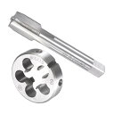 CoCud タップ ダイス タップ&ダイセット M15 x 1ねじ 高速鋼 機械ネジタップ ランドダイツールキット ねじタッピング用 1セット入り