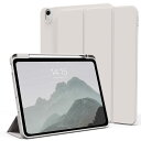KenKe iPad Air 11インチ ケース (M3/M2、2025/2024) iPad Air 第5/4世代 ケース 2022/2020発売 10.9インチ 軽量 柔らかいシリコン TPU材質 ペン収納 カバー 3段階折り畳み可 スタンド マグネット付き 自動スリープ機能 Apple Pencil 収納可能 グレー