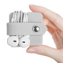 ELFRhinoイヤホン コードホルダーシリコンイヤホン ケーブル クリップコード まとめるケーブル巻取りホルダーケーブル コード収納バンド 再利用可能 ヘッドフォン ホルダー
