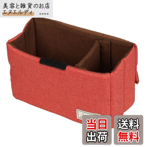 Kenko カメラバッグ Luce インナーボックス S 1.7L ブリックレッド S-BRD