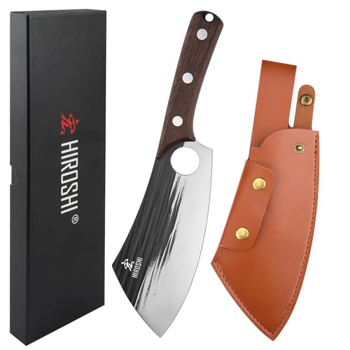 【送料無料】HIROSHI 鉈 ナタ 腰鉈 携帯鞘付 アウトドアナイフ 薪割り 枝打ち 竹割 バドニング 焚き火 ..