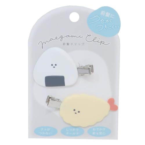 【送料無料】[ヘアアクセ]前髪クリップ 2個セット/おにぎり クーリア ヘアクリップ かわいい グッズ 通販