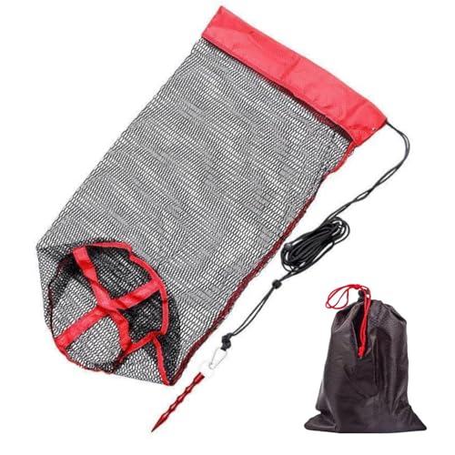 【送料無料】PLEAVIT スカリ 釣り ビク フィッシング 魚 網 ネット 小型 折りたたみ コンパクト 軽量 渓流釣り