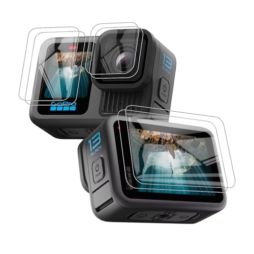 【送料無料】【BARDATS】For GoPro HERO 13 保護フィルム 9H 硬度 指紋防止 自動吸着 撥水撥油 飛散防..