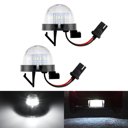 【送料無料】Catland ナンバー灯 LED スズキ ジムニー JB64W JB23W ジムニーシエラ など適応 バルブ ライセンスランプ アクセサリー 白 カスタム パーツ 車用 灯 純正交換 2個
