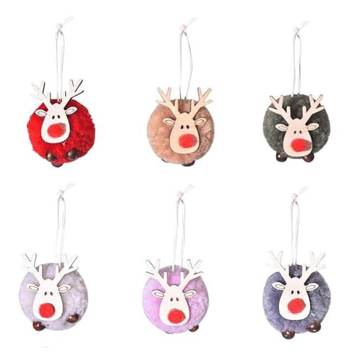 【送料無料】CHENLONB クリスマスツリー オーナメント トナカイ 可愛い ぬいぐるみ クリスマスツリー飾..