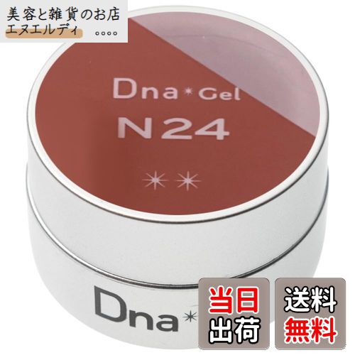 【送料無料】Dna Gel カラージェル N24 2.5g ネジキ 色：ピンク