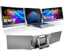 【送料無料】モバイルモニター ROADOM 15.6インチ トリプルモニター Type-C ケーブル1本接続(DisplayPortポート)/USB2.0から拡...