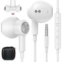 【送料無料】イヤホン 有線 マイク付き 3.5mmジャック 磁気対応AQUOS sense7 wish2 対応Redmi 12C 対応OPPO Reno9A リモコン付き 通話対応 イヤフォン パソコン PC 用 テレワーク対応iphone 6s/SE PS4 switch 対応arrows対応moto g13 g52j Xperia/for Galaxy 父の日のギ