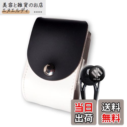 【送料無料】FOLG ゴルフボールケース グリーンフォーク マーカー セット 【ベルトに簡単取付】 ボール2個収納 PUレザー (グリーンフォークセット)