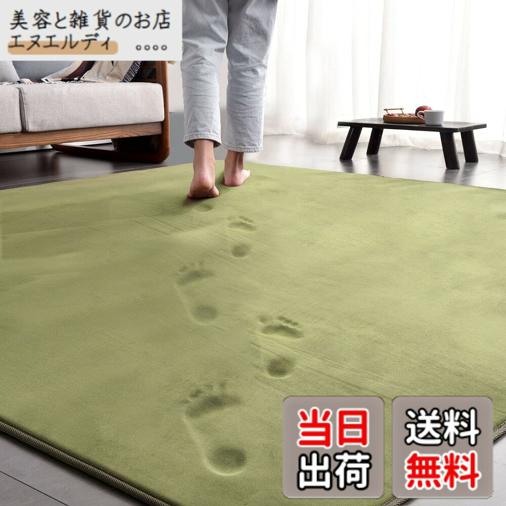 商品情報商品の説明主な仕様 【低反発・分散体圧】この低反発ラグの表面は高密度で良質なフランネル生地を採用しており、ラグの中材には通気性がよいウレタンフォームを採用して、厚さ約10mm、総厚さ約15mm。厚手カーペット踏み心地が良く、転んでもとても柔らかい感じがするのが特徴だ。このカーペットは体圧分散できます、長時間座っても疲れにくい。【抗菌防音】この厚手低反発カーペット通気性に優れ、抗菌活性値指数が高い、良い抗菌防ダニ効果。お年寄りやお子様がいるご家庭でも使えるラグです。また、子供がいる家庭では厚め低反発ラグが下の階の防音効果と防音効果を予防する。【保温性、通気性が良い】この低反発カーペット自体が通気性と保温性に優れて、冬にホットカーペットの上を覆ってカーペットカバーとしても使えます。カーペットの上に横になっても、ラグマットの上に座っても通気度抜群ですばやく暖かさを感じることできて。【滑り止め付加工】厚手ラグの裏面は熱に強い、環境にやさしい原料を使って滑り止め加工されており、ホットカーペットと一緒に使用する時、加熱時によっての匂いがしたり、溶ける心配はありません。フロアマットとして、カーペットカバーで覆っても滑りにくく、子供や年配の方でも安心で使用することができる。【簡単に掃除】この低反発ラグマットはお手洗いと洗濯機洗い（洗濯ネットの使用をお勧め）に対応しています。掃除機で掃除することができる、低反発ラグ洗えるのフランネルの毛足が適切な長さで、ゴミやほこりが絡まりにくい、お掃除がしやすいです。