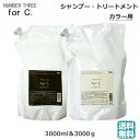 (セット)ナンバースリー プロアクションフォーシー シャンプー 3000ml＆トリートメント 3000g　（送料無料）