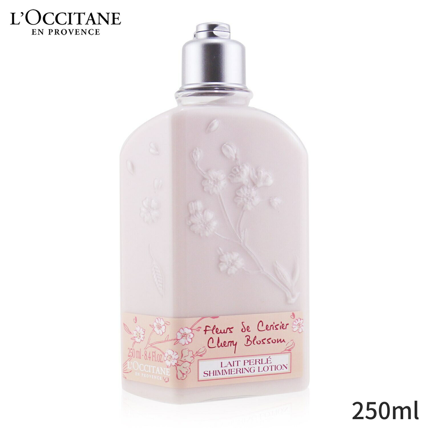 ロクシタン ボディミルク ロクシタン ボディローション L'Occitane チェリーブロッサム シマリング ボディミルク 250ml レディース 女性用 ボディケア いい香り 母の日 プレゼント ギフト 2024 人気 ブランド コスメ