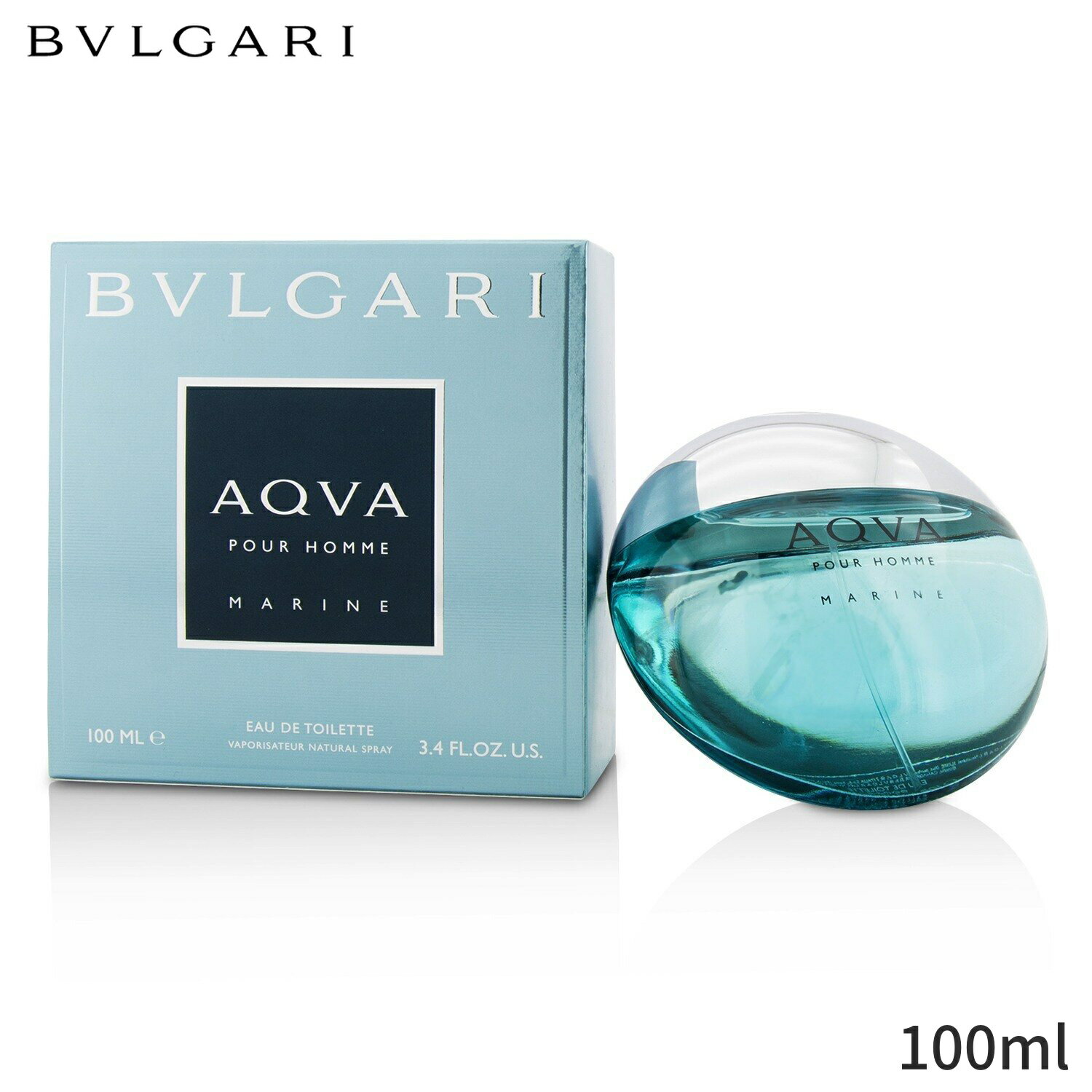 ブルガリ ブルガリ 香水 Bvlgari アクア プールオム マリン EDTスプレー 100ml メンズ 男性用 フレグランス 父の日 プレゼント ギフト 2024 人気 ブランド コスメ