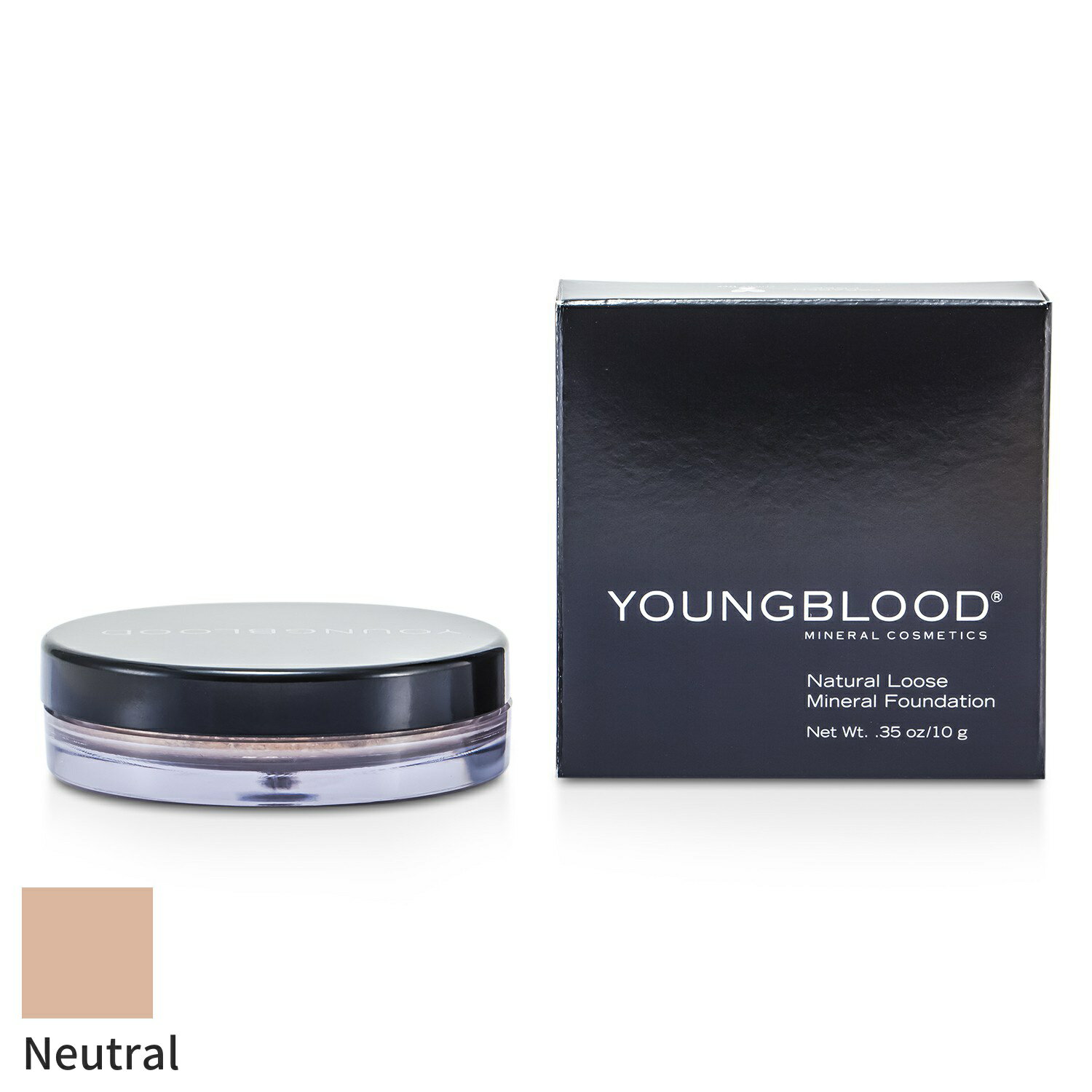 ヤングブラッド パウダーファンデーション Youngblood ナチュラルルースミネラルファンデーション - Neutral 10g メイクアップ フェイス カバー力 母の日 プレゼント ギフト 2024 人気 ブランド コスメ