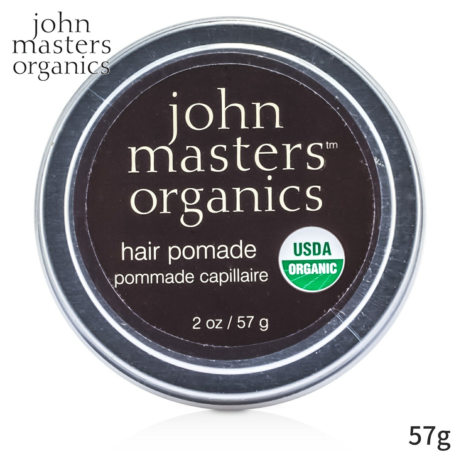 ジョンマスターオーガニック ポマード John Masters Organics ヘアワックス 57g スタイリング 整髪料 母の日 プレゼント ギフト 2024 人気 ブランド コスメ