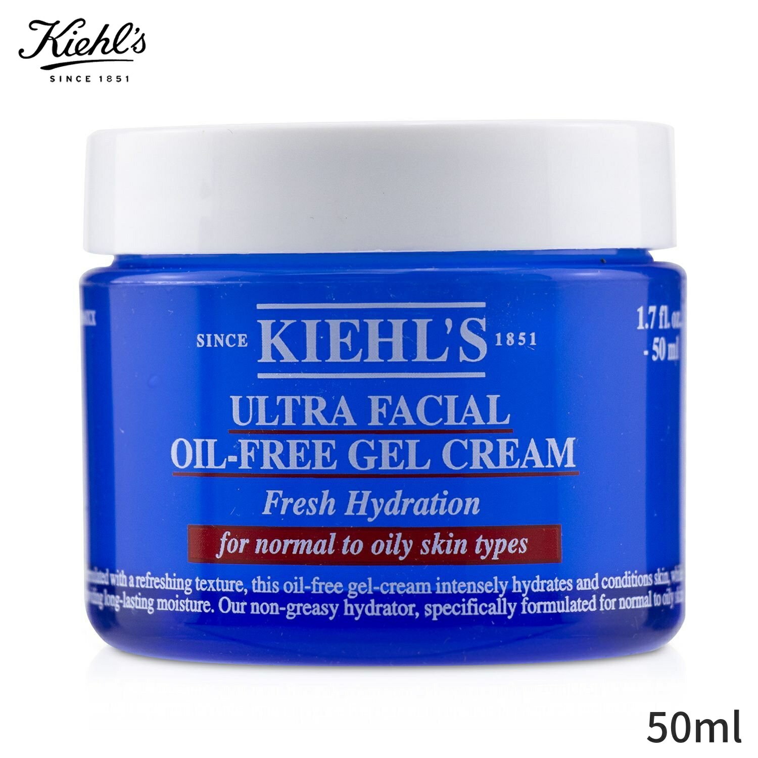 キールズ 保湿クリーム キールズ 保湿・トリートメント Kiehl's ウルトラ フェーシャルオイルフリー ジェル クリーム ( ノーマル！オイリースキン ) 50ml レディース スキンケア 女性用 基礎化粧品 フェイス 母の日 プレゼント ギフト 2024 人気 ブランド コスメ