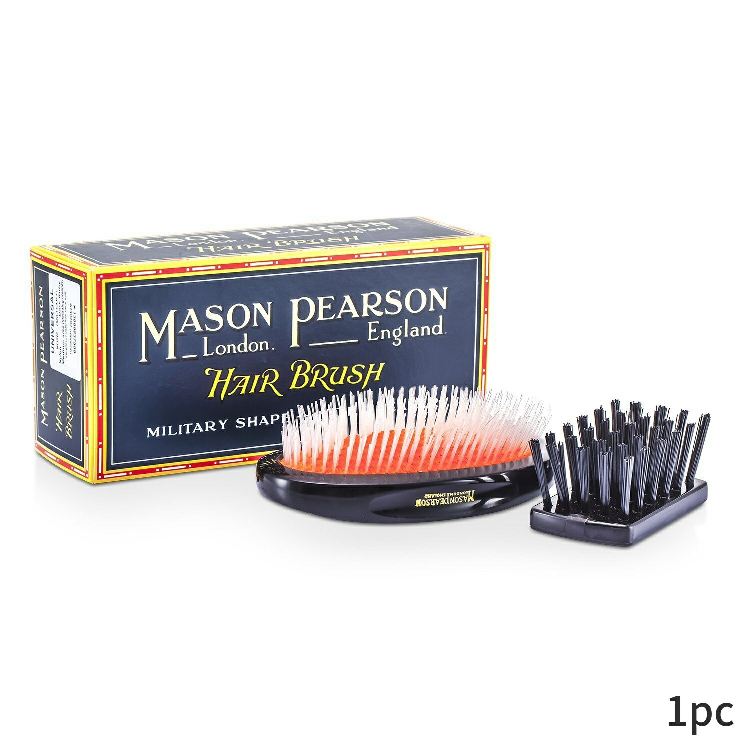 楽天BeautyLover楽天市場店メイソンピアソン ヘアブラシ Mason Pearson くし ナイロン - ユニバーサルミリタリー ミディアムサイズ 1pc ヘアケア アクセサリー 母の日 プレゼント ギフト 2024 人気 ブランド コスメ