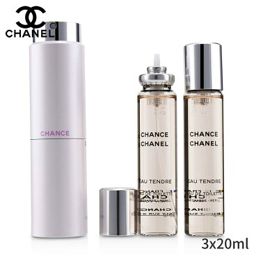 シャネル 香水 Chanel チャンス オー タンドゥル ツイスト&スプレー オードトワレ 3x20ml レディース 女性用 フレグランス 誕生日プレゼント ギフト 人気 ブランド コスメ