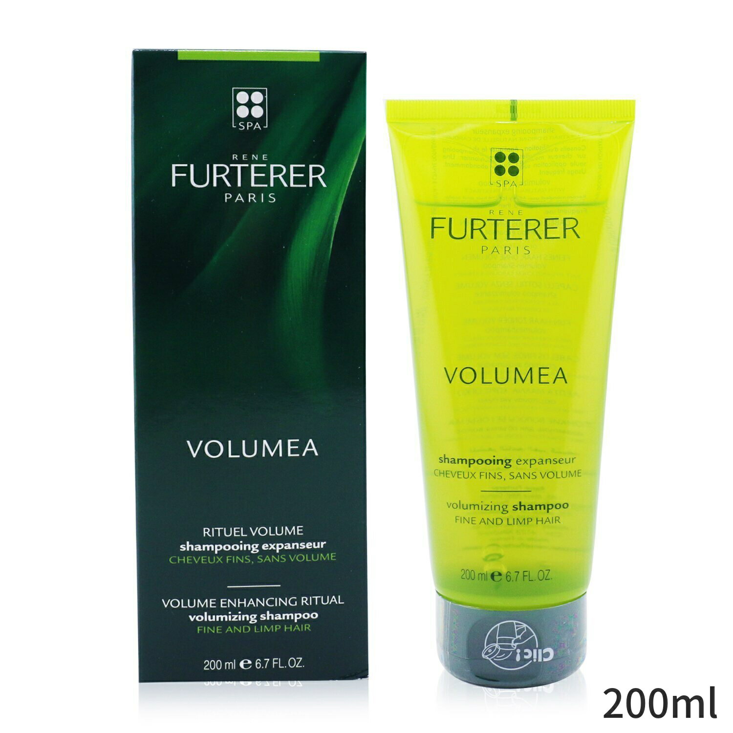 ルネフルトレール シャンプー Rene Furterer Volumea Volumizing Shampoo (For Fine and Limp Hair) 20..