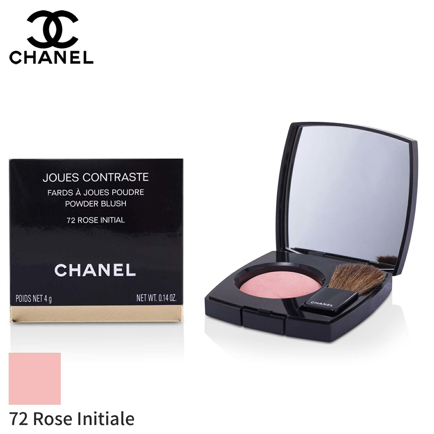 シャネル チーク シャネル チーク Chanel ジュ コントゥラスト- No. 72 Rose Initiale 4g メイクアップ フェイス 母の日 プレゼント ギフト 2024 人気 ブランド コスメ