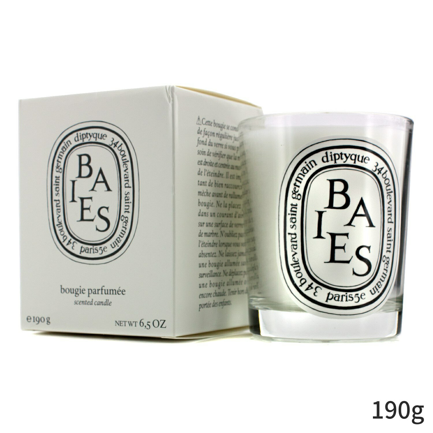 diptyque ディプティック キャンドル Diptyque フレグランスキャンドル おしゃれ 可愛い - ベ 190g ホームフレグランス 母の日 プレゼント ギフト 2024 人気 ブランド コスメ