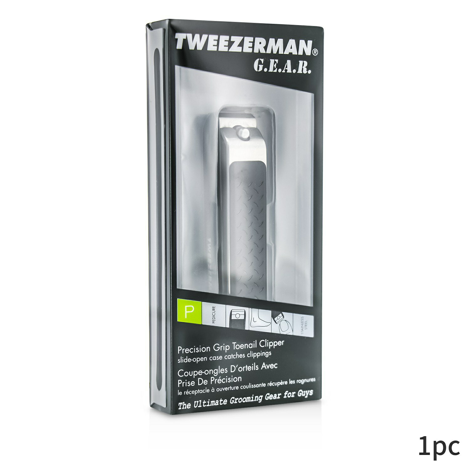 コスメ メンズ（予算3000円以内） ツィーザーマン アクセサリー Tweezerman プレジショングリップ トウネイル クリッパー 1pc メンズ スキンケア 男性用 基礎化粧品 父の日 プレゼント ギフト 2024 人気 ブランド コスメ