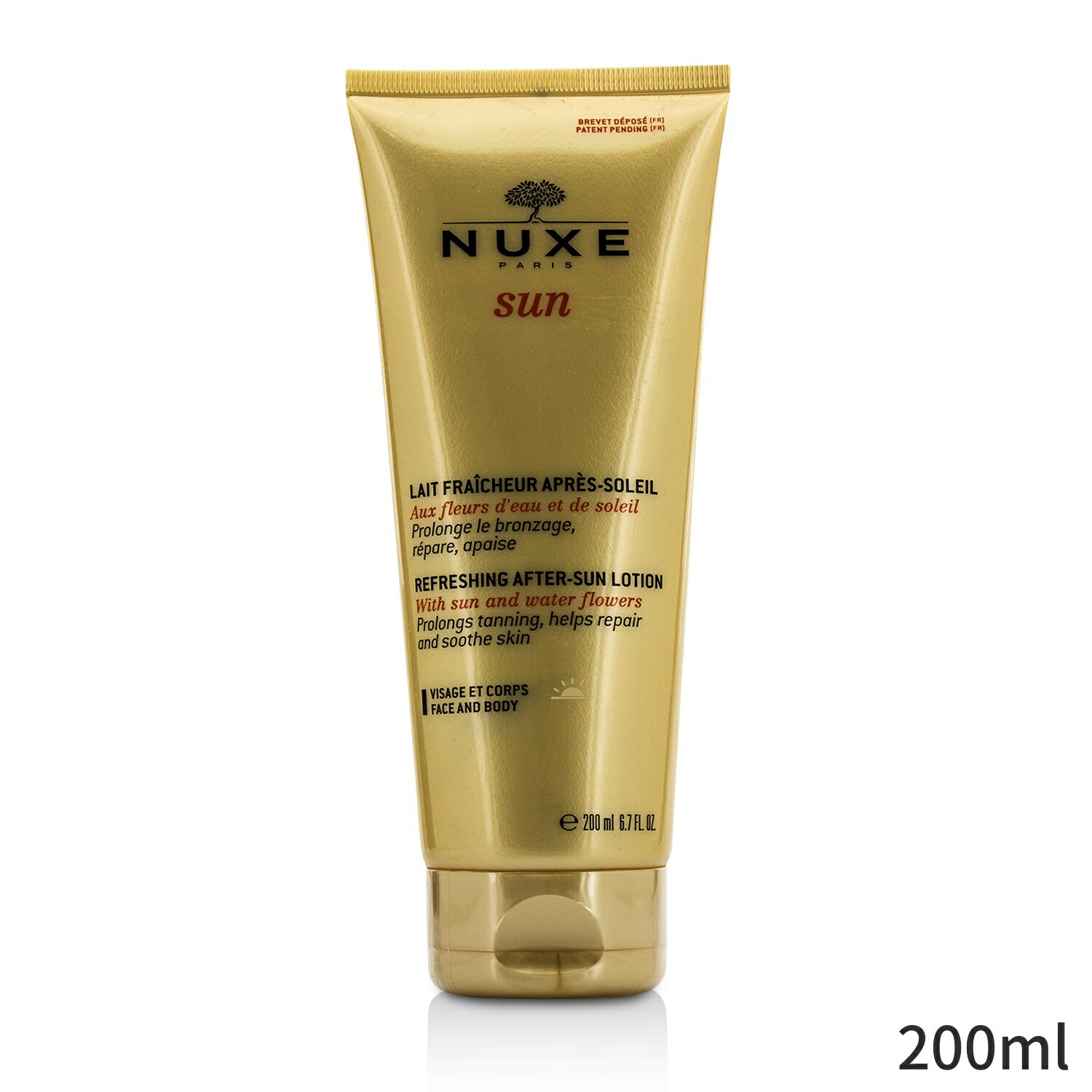 ニュクス ニュクス アフターサンケア Nuxe サン リフレッシング アフターサンローション フェイス&ボディ用 200ml レディース スキンケア 女性用 基礎化粧品 UVケア 母の日 プレゼント ギフト 2024 人気 ブランド コスメ