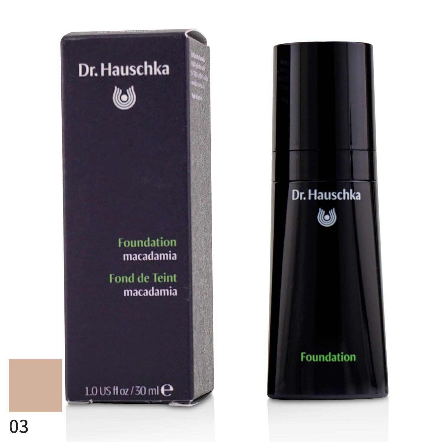 Dr ハウシュカ ドクターハウシュカ リキッドファンデーション Dr. Hauschka ファンデーション - #03 (Chestnut) 30ml メイクアップ フェイス カバー力 母の日 プレゼント ギフト 2024 人気 ブランド コスメ