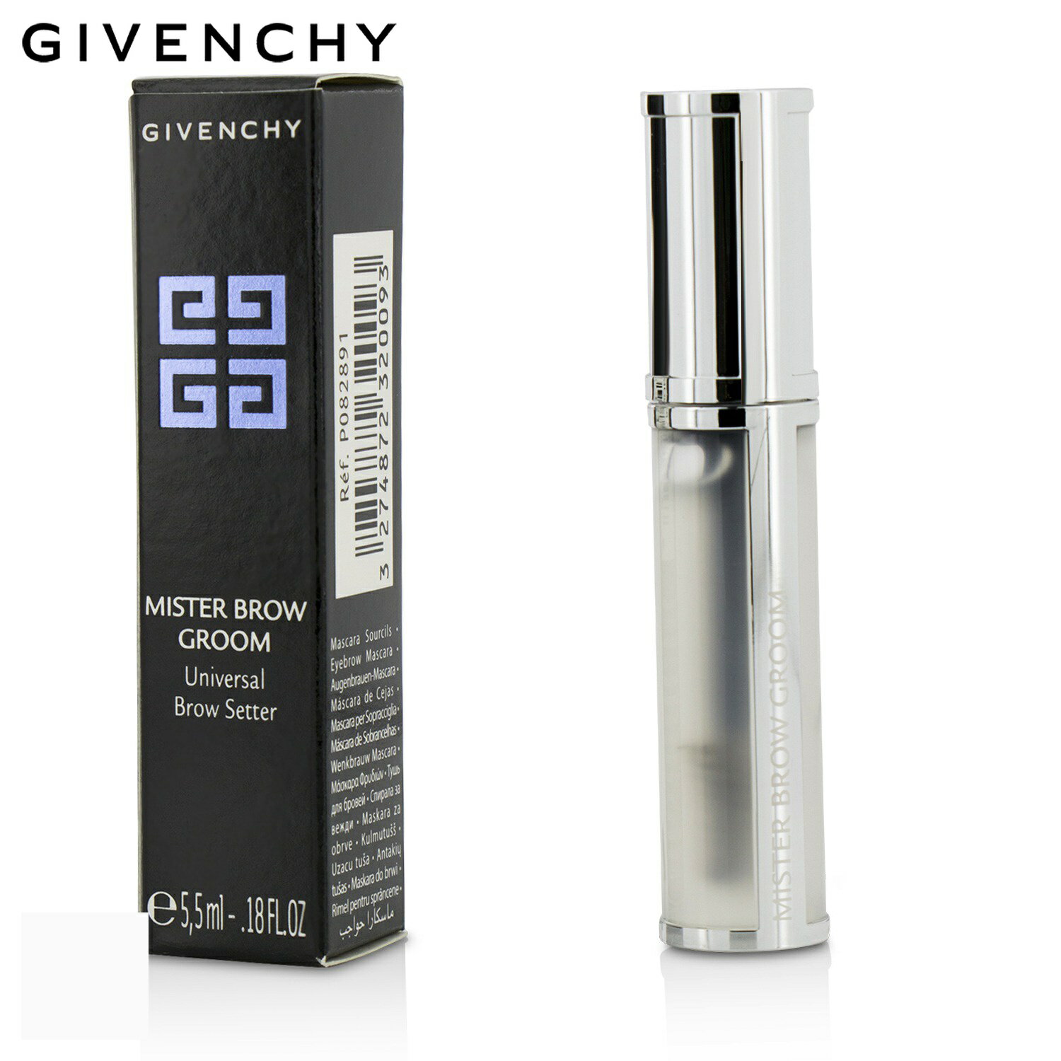 ジバンシィ アイブロウ Givenchy ミスター ブロウ グルーム ユニバーサル セッター - # 01 Transparent 5.5ml メイクアップ アイ 母の日 プレゼント ギフト 2024 人気 ブランド コスメ