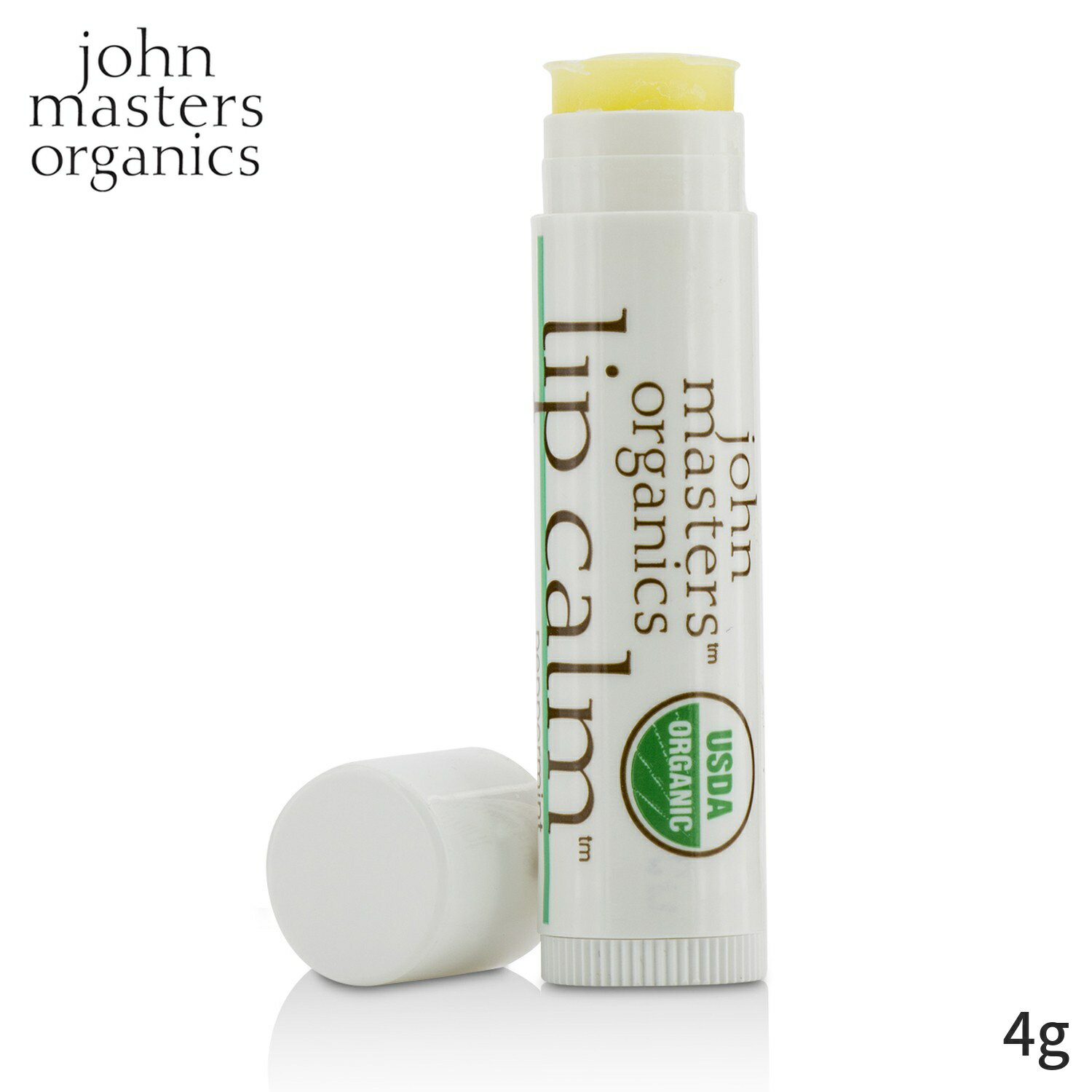 ジョンマスターオーガニック リップケア John Masters Organics リップカ―ム - ペパーミント 4g レディース スキンケア 女性用 基礎化粧品 アイ・リップ 母の日 プレゼント ギフト 2024 人気 ブランド コスメ