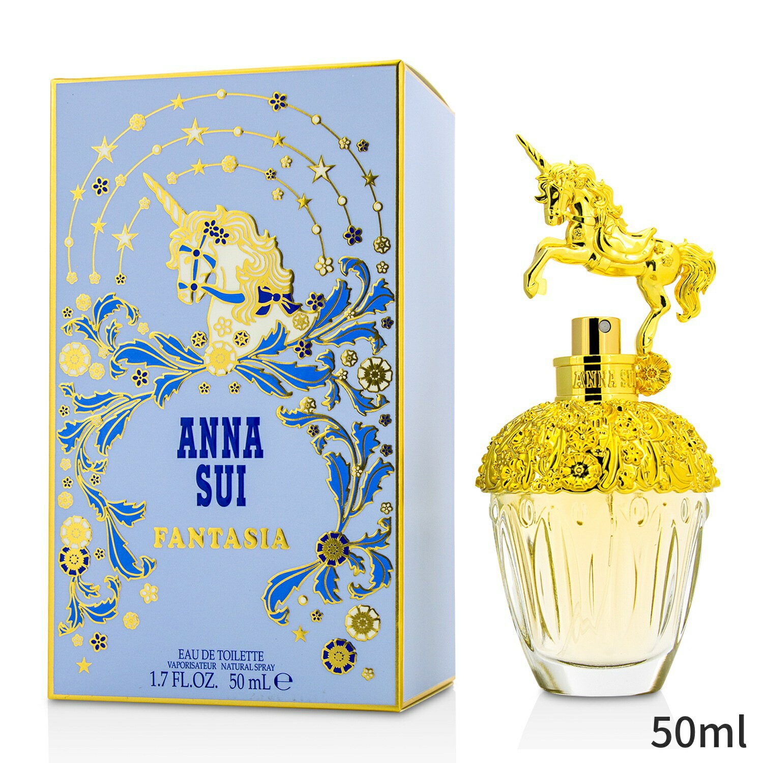 アナスイ 香水 Anna Sui ファンタジア EDT SP 50ml レディース 女性用 フレグランス 母の日 プレゼント ギフト 2024 人気 ブランド コスメ