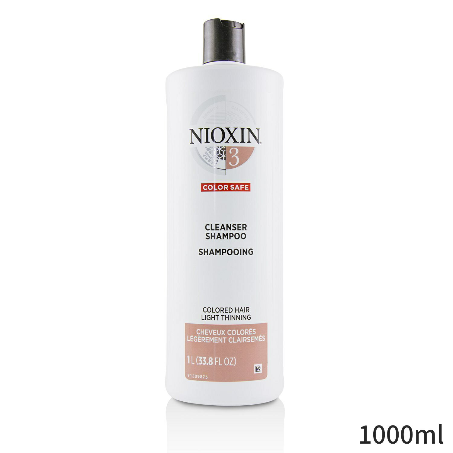 ナイオキシン シャンプー Nioxin ダーマ ピュリファイング システム 3 クレンザー (カラー ヘア, ライト シンニング, カラー セーフ) 1000ml ヘアケア 母の日 プレゼント ギフト 2024 人気 ブランド コスメ