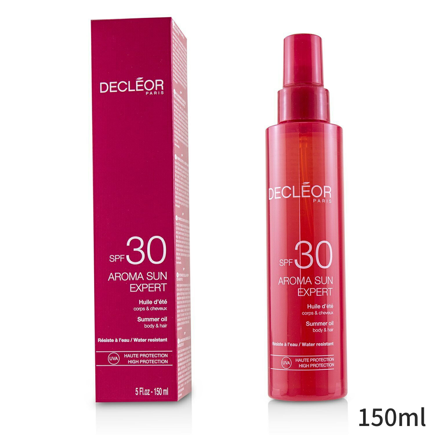 デクレオール 日焼け止め Decleor アロマ サン エキスパート サマー オイル For ボディ ヘア SPF 30 150ml レディース スキンケア 女性用 基礎化粧品 UVケア 母の日 プレゼント ギフト 2024 人気 ブランド コスメ